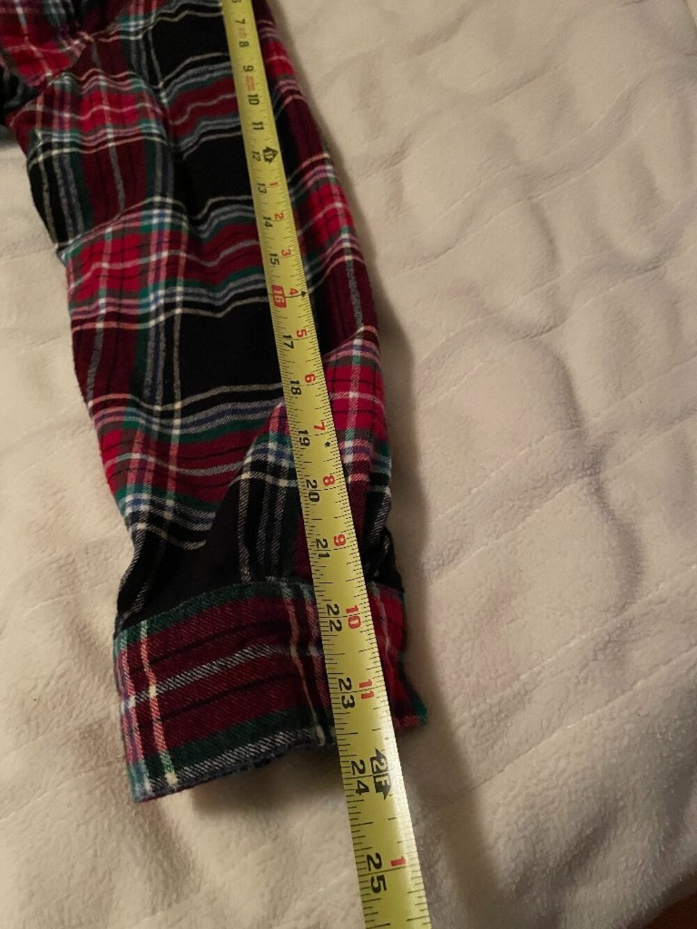 Croft and Barrow Plaid Flannel Shirt Button Down Women's XL (RUNS SMALLER) - Picture 10 of 11
